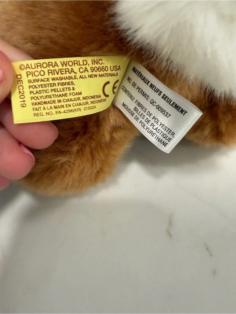 NWT Aurora Miyoni Goat Plush
